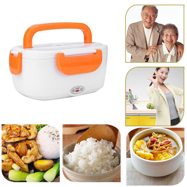 110V Electric Heating Lunch Box Food Heater Rice Container for Home Office