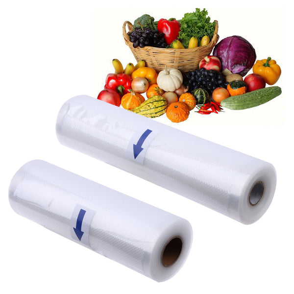 12x500cm/Roll Food Storage Bag Vacuum Sealer Food Saver Bag