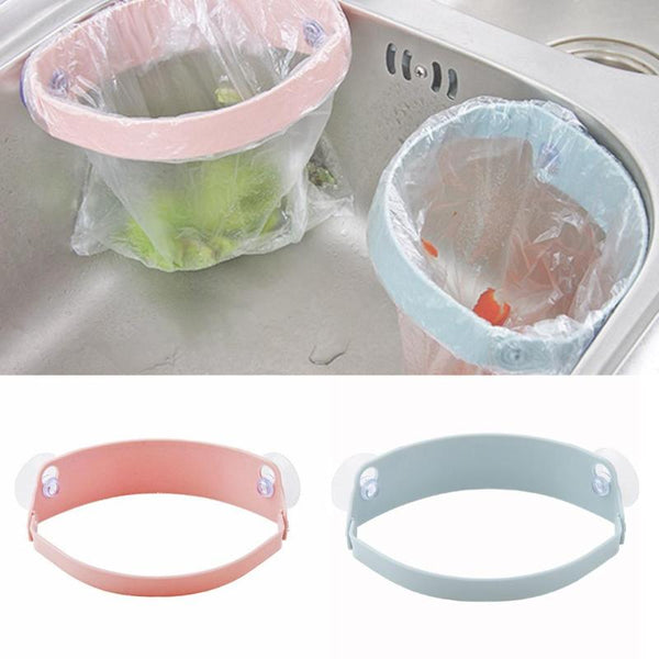 Cup Garbage Bag Kitchen Clip Garbage Storage Rack kitchen accessories organizer